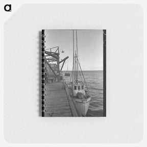 アートメモ帳-Columbia River Unloading
 - ラッセル リー Memo.