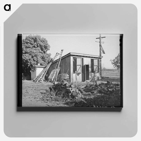 アートパネル-Yuba County Farm
 - ラッセル リー Canvas.