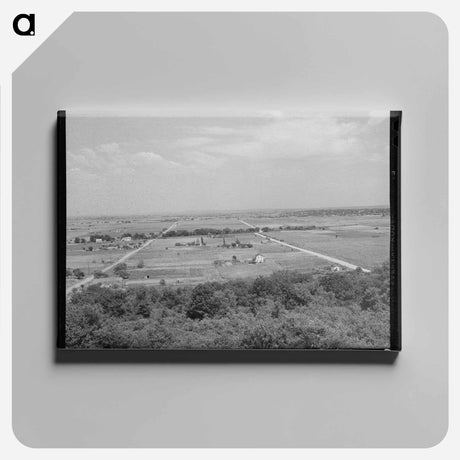 アートパネル-Landscape near Muskogee
 - ラッセル リー Canvas.