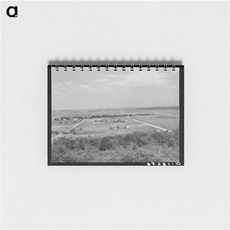 アートメモ帳-Landscape near Muskogee
 - ラッセル リー Memo.
