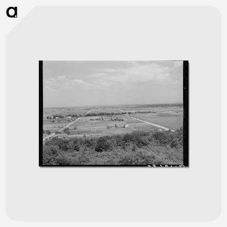 アートポストカード-Landscape near Muskogee
 - ラッセル リー Postcard.