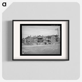 アートポスター-Chicago Dwellings
 - ラッセル リー Poster.