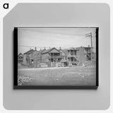 アートパネル-Chicago Dwellings
 - ラッセル リー Canvas.