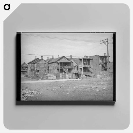 アートパネル-Chicago Dwellings
 - ラッセル リー Canvas.