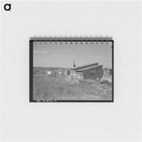 アートメモ帳-Farmhouse near Wheelock
 - ラッセル リー Memo.
