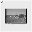 アートポストカード-Farmhouse near Wheelock
 - ラッセル リー Postcard.