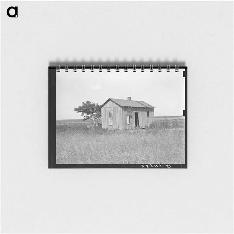 アートメモ帳-Abandoned Farmhouse, Wagoner County
 - ラッセル リー Memo.