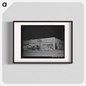 アートポスター-San Angelo Grocery
 - ラッセル リー Poster.