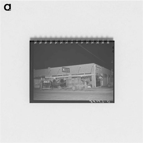 アートメモ帳-San Angelo Grocery
 - ラッセル リー Memo.