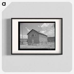 アートポスター-Lodge Building, Costilla
 - ラッセル リー Poster.