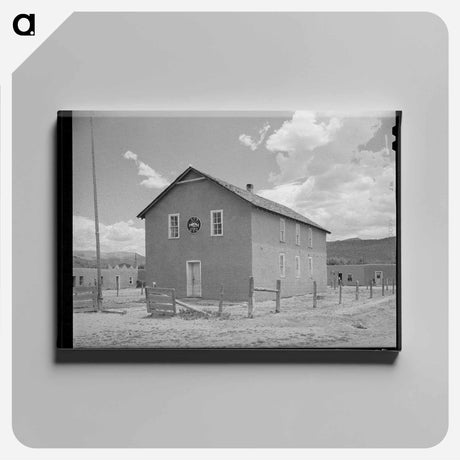 アートパネル-Lodge Building, Costilla
 - ラッセル リー Canvas.