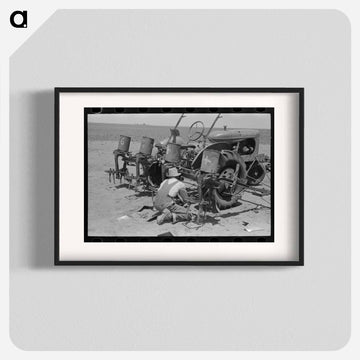 Adjusting the Plow
 - ラッセル リー Poster.