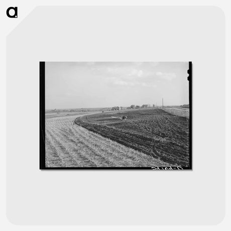 アートポストカード-Fall Plowing
 - ラッセル リー Postcard.