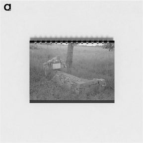 アートメモ帳-Old Grave Near Cruger, Mississippi
 - ラッセル リー Memo.
