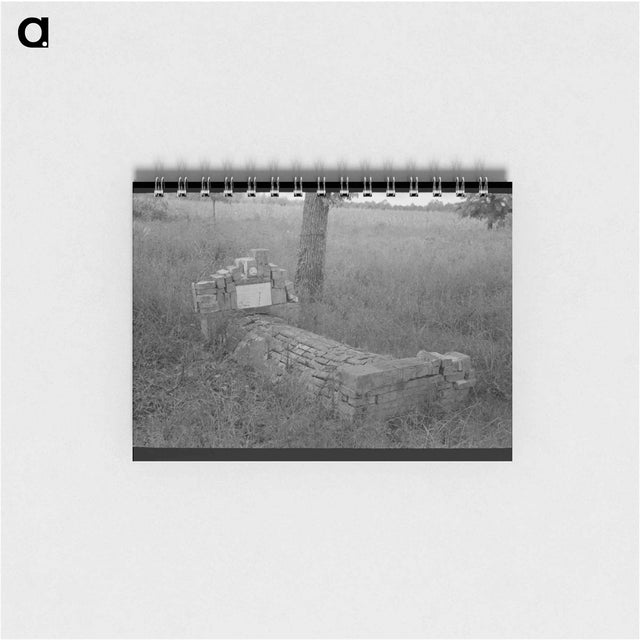 アートメモ帳-Old Grave Near Cruger, Mississippi
 - ラッセル リー Memo.