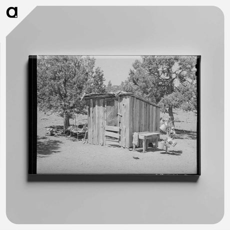 アートパネル-Faro Caudill's Shed
 - ラッセル リー Canvas.