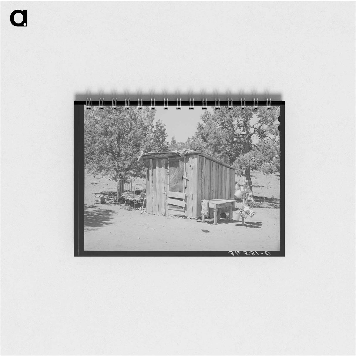 アートメモ帳-Faro Caudill's Shed
 - ラッセル リー Memo.