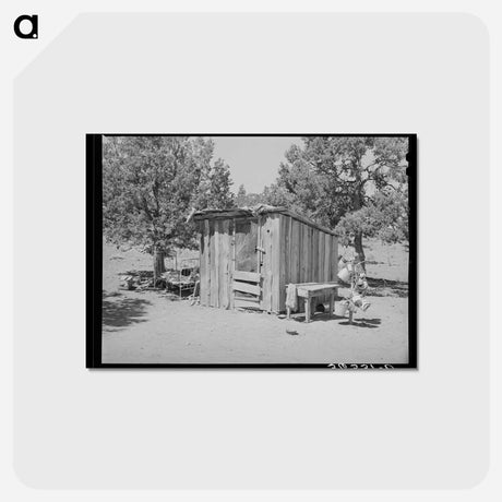 アートポストカード-Faro Caudill's Shed
 - ラッセル リー Postcard.