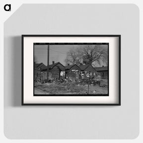 アートポスター-Slick, Oklahoma Street Scene
 - ラッセル リー Poster.