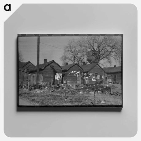 アートパネル-Slick, Oklahoma Street Scene
 - ラッセル リー Canvas.