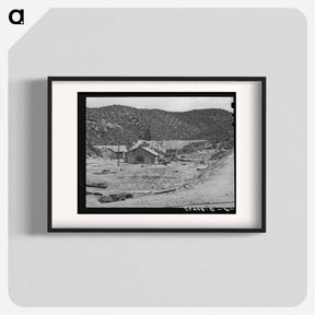 アートポスター-Burro Mountain, Tyrone, New Mexico
 - ラッセル リー Poster.