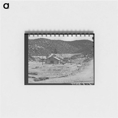 アートメモ帳-Burro Mountain, Tyrone, New Mexico
 - ラッセル リー Memo.