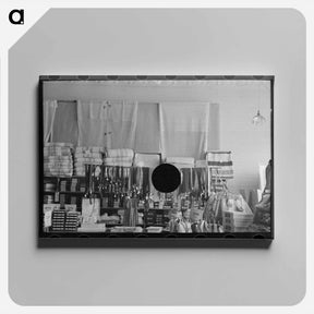 アートパネル-Stock of Goods in Store
 - ラッセル リー Canvas.