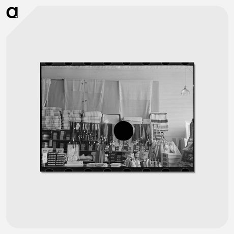 アートポストカード-Stock of Goods in Store
 - ラッセル リー Postcard.