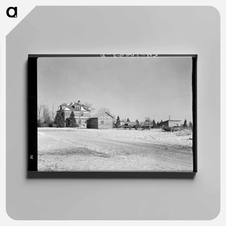 アートパネル-Rustan Brothers' Farm
 - ラッセル リー Canvas.