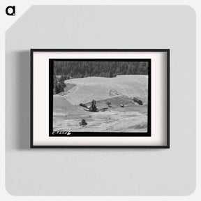 アートポスター-Farmstead, Idaho County
 - ラッセル リー Poster.