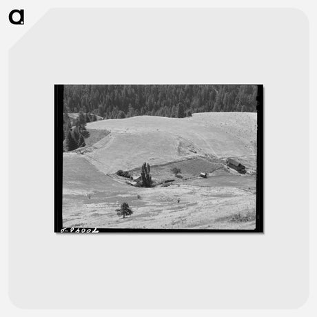 アートポストカード-Farmstead, Idaho County
 - ラッセル リー Postcard.