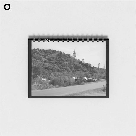 アートメモ帳-Shasta Dam Construction Camp
 - ラッセル リー Memo.