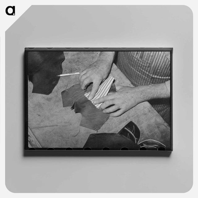 アートパネル-Boot's Canvas Toe Flower
 - ラッセル リー Canvas.
