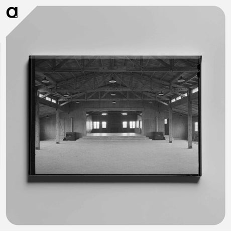 アートパネル-Community Building Interior
 - ラッセル リー Canvas.
