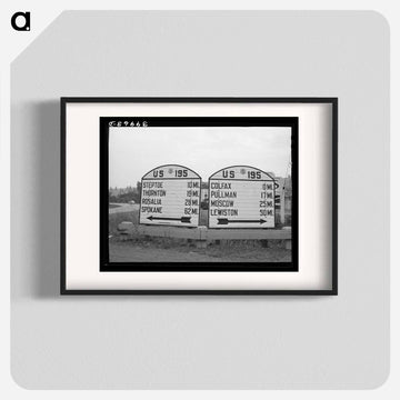 Highway Sign at Colfax
 - ラッセル リー Poster.