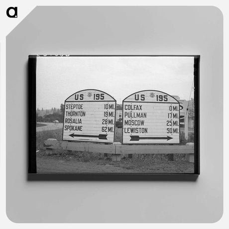 アートパネル-Highway Sign at Colfax
 - ラッセル リー Canvas.