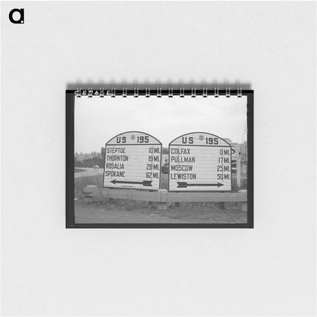 アートメモ帳-Highway Sign at Colfax
 - ラッセル リー Memo.