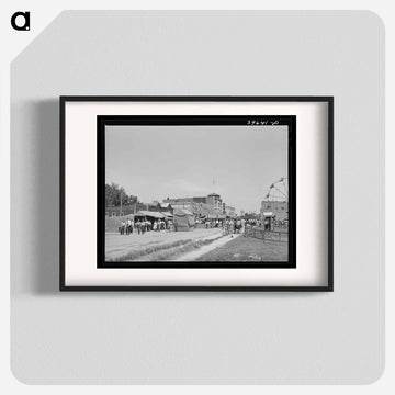 Carnival on the Fourth of July at Vale, Oregon
 - ラッセル リー Poster.