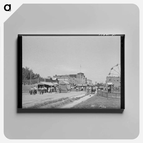 アートパネル-Carnival on the Fourth of July at Vale, Oregon
 - ラッセル リー Canvas.