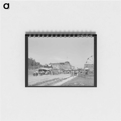 アートメモ帳-Carnival on the Fourth of July at Vale, Oregon
 - ラッセル リー Memo.