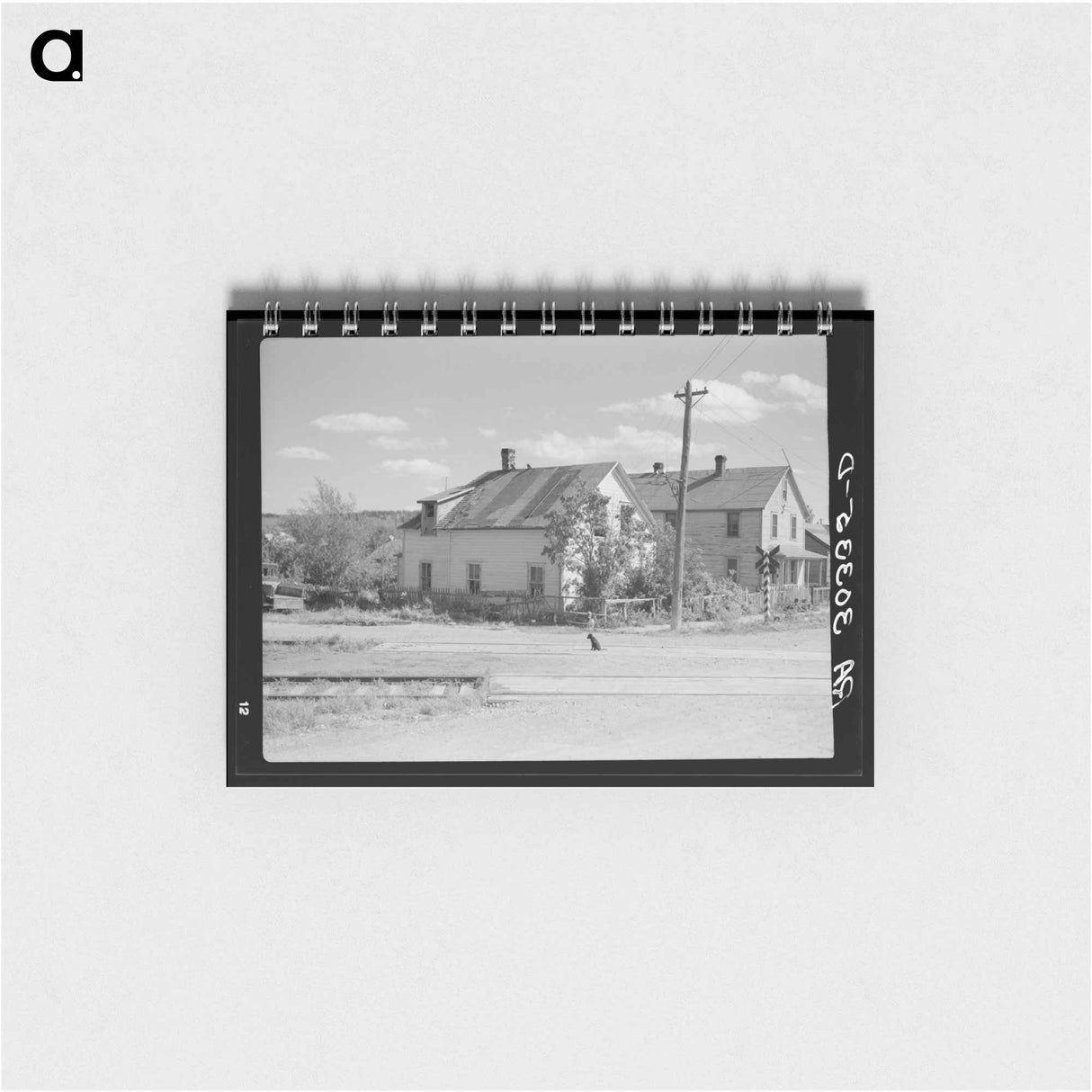 アートメモ帳-Houses in Winton
 - ラッセル リー Memo.
