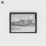 アートメモ帳-Houses in Winton
 - ラッセル リー Memo.