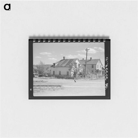 アートメモ帳-Houses in Winton
 - ラッセル リー Memo.