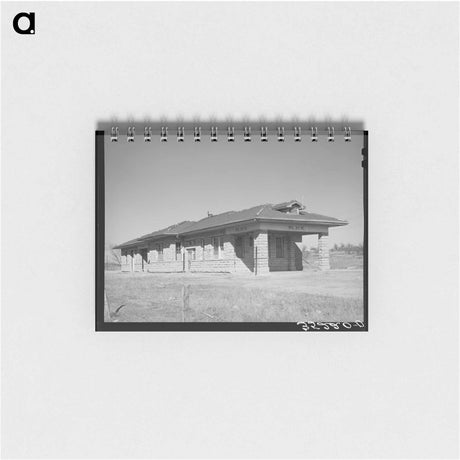 アートメモ帳-Slick Railway Church
 - ラッセル リー Memo.