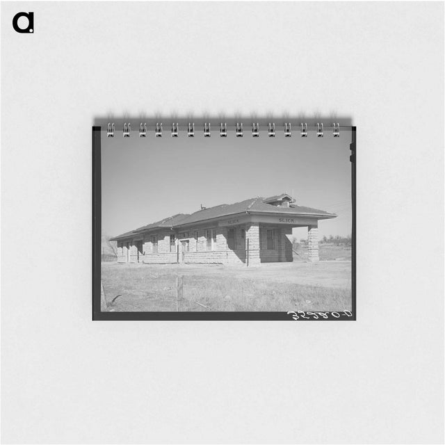 アートメモ帳-Slick Railway Church
 - ラッセル リー Memo.