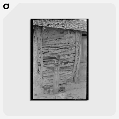 アートポストカード-Mexican House, Crystal City
 - ラッセル リー Postcard.