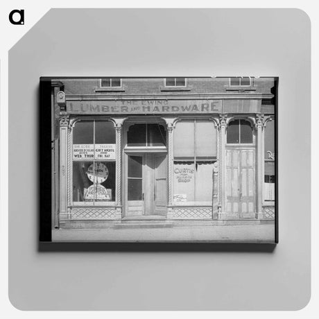 アートパネル-Silverton Building
 - ラッセル リー Canvas.