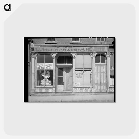 アートポストカード-Silverton Building
 - ラッセル リー Postcard.