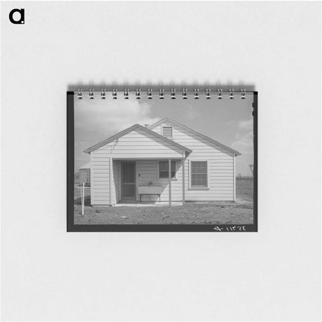 アートメモ帳-Migratory Labor Camp House
 - ラッセル リー Memo.