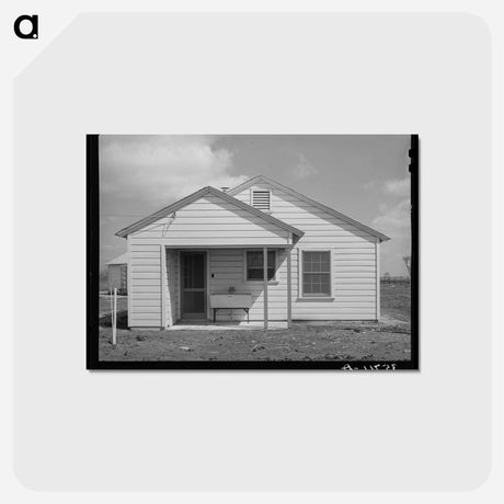 アートポストカード-Migratory Labor Camp House
 - ラッセル リー Postcard.